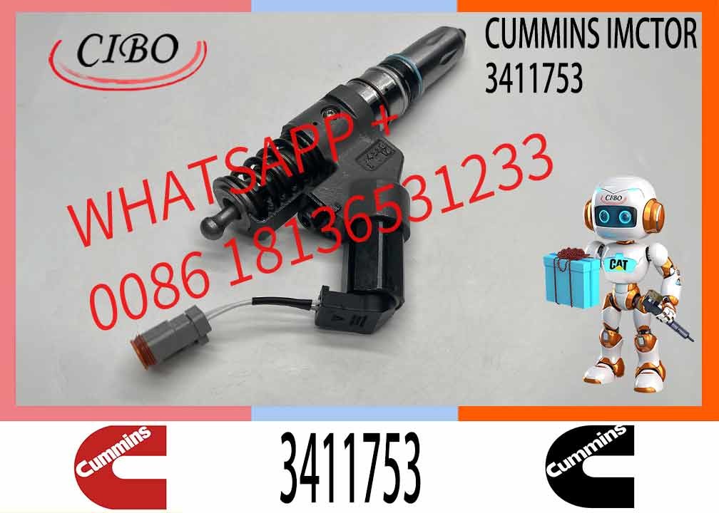 High Quality Diesel Fuel Injector 3411753 3411755 For Cummins ISM ISM11 M11 QSM11Engine 3411757 3411758
