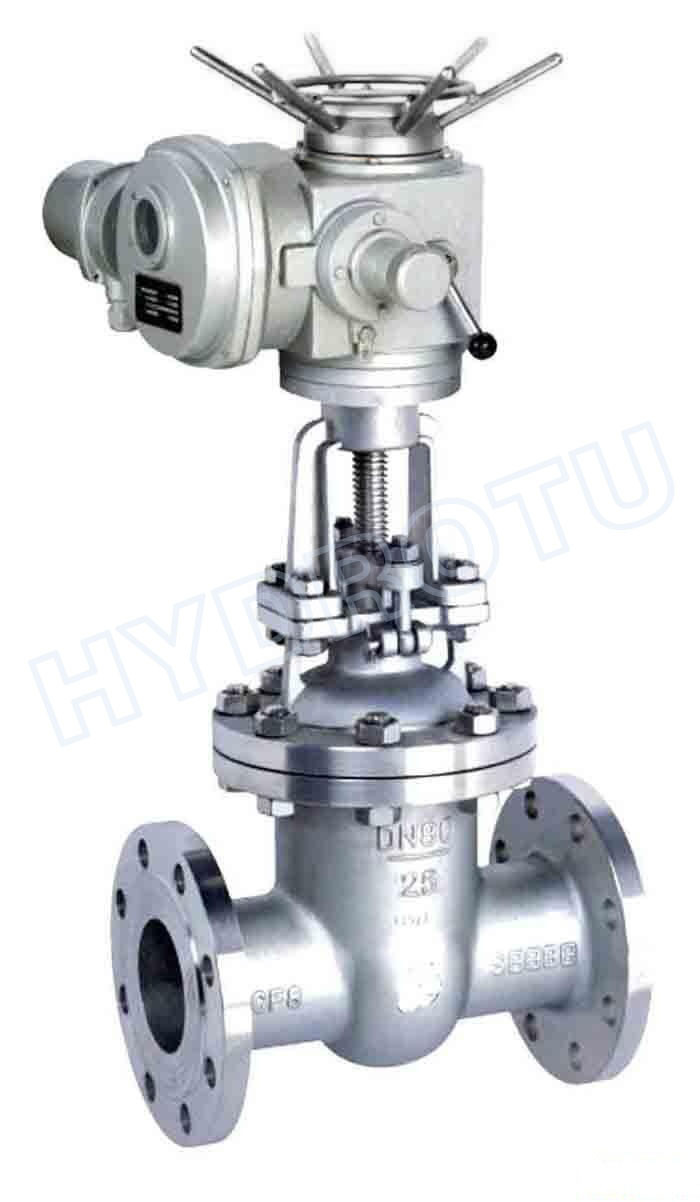 Electric Motor Drived Flanged Gate Valve with Dia.200 – 1600 mm for Hydropower Station