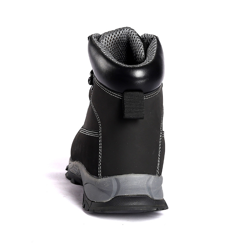 Shengjie New Anti Puncture Leather Non Slip Steel Toe Safety Boots Welding Work Safety Shoes