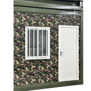 Quality Green Steel Container Barracks Foldable Environmental Protection Sustainability wholesale