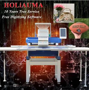 China HOLiAUMA  China factory price 15 needle 1 head computerized embroidery machine with software on sale