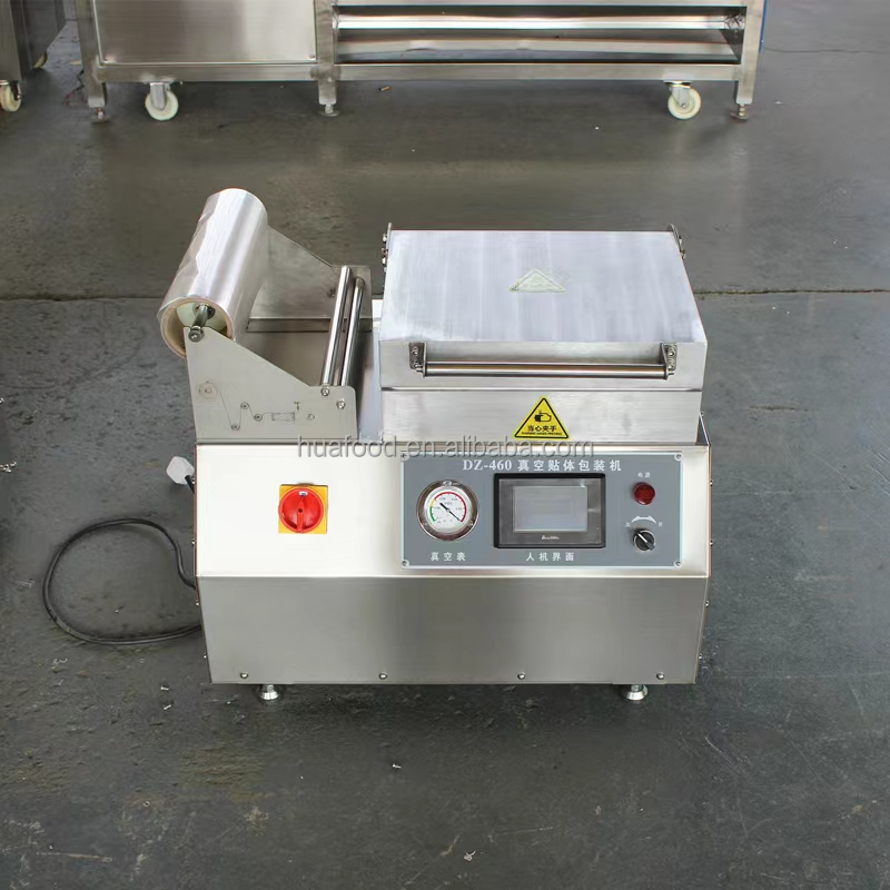 Food Vacuum Meat Packing Machine Vaccum Sealing Two Trays For Commercial