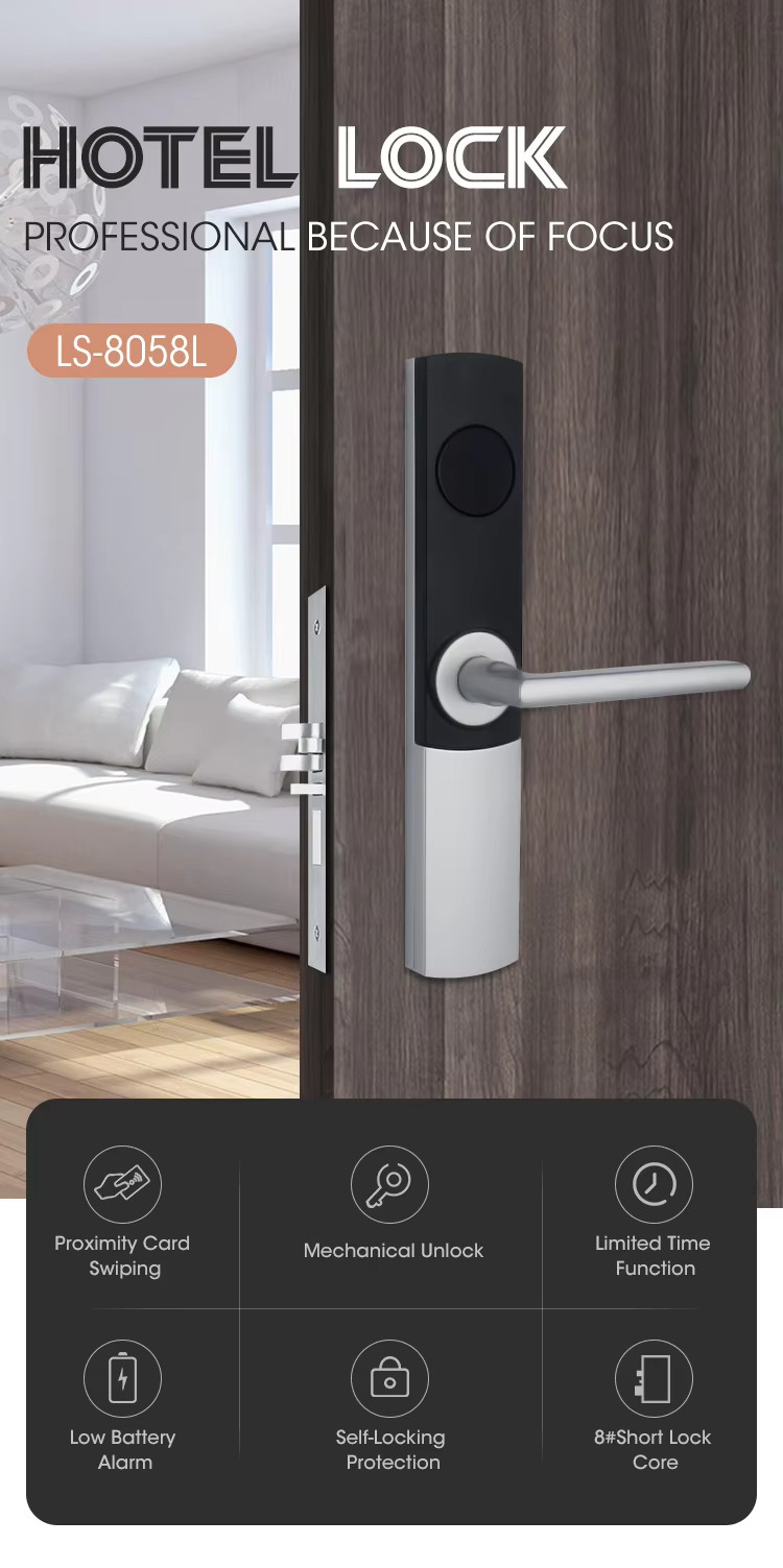 Aluminum Alloy Wifi Door Lock 35mm - 55mm Smart Fingerprint Door Lock Black