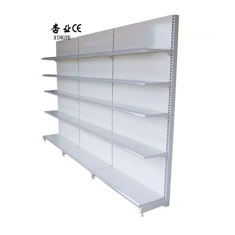 Factory Custom size color supermarket equipment convenience rack supermart rack gondola shelves