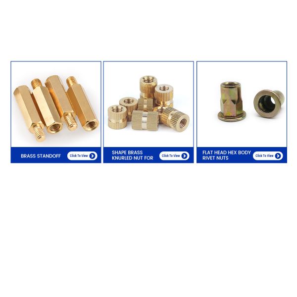 Zinc Plated Waterproof Blind Self Clinching Flush Nut Small Head Knurled Closed End