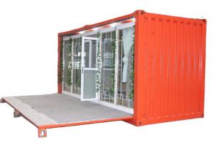 China Expansion 20hc Steel Prefabricated Homes With Curtain on sale