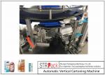 PLC Control Pneumatic Vertical Cartoning Machine For Bottles 60BPM High Speed