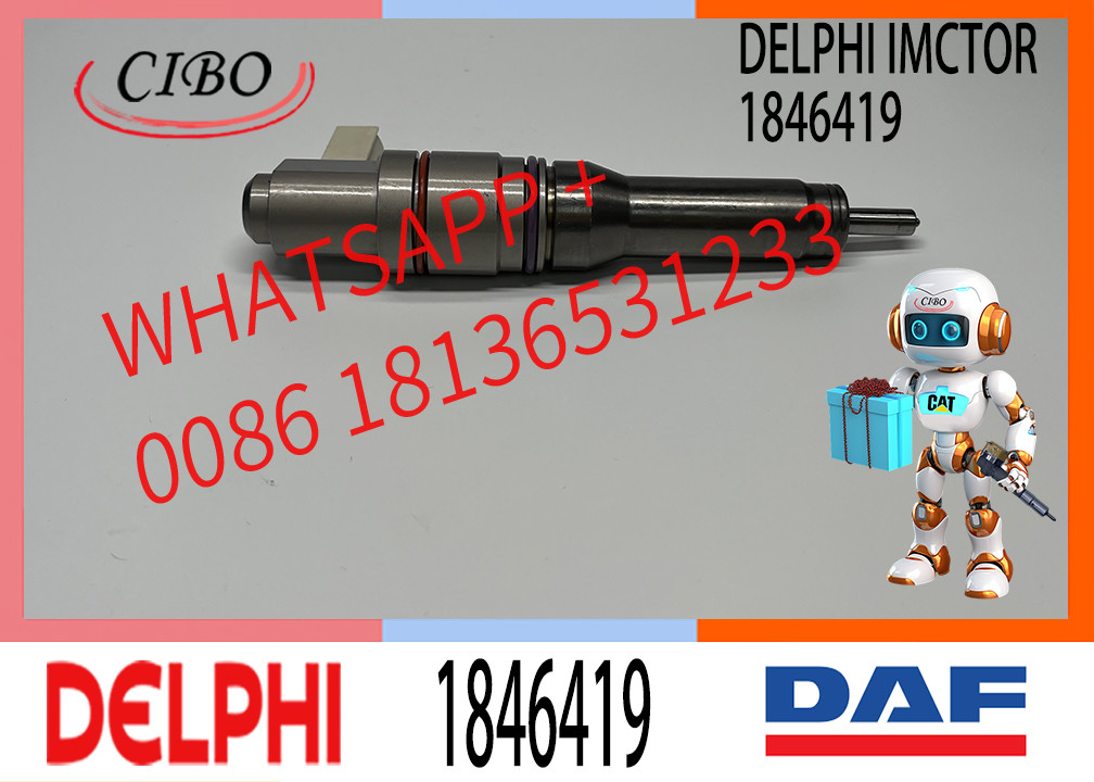 Genuine Brand New Neutral Smart EUI Injector BEBJ1A05002 BEBJ1A00202 1905001 1846419 for DAF MX XF105