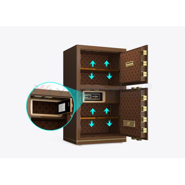 Coffee Solid Steel Luxury Smart cash locker for office Security YB/N7-100D