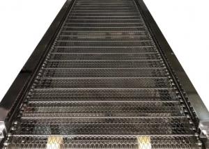 China Easy Clean And Easy Install Perforated Chain Link Conveyor Belt on sale