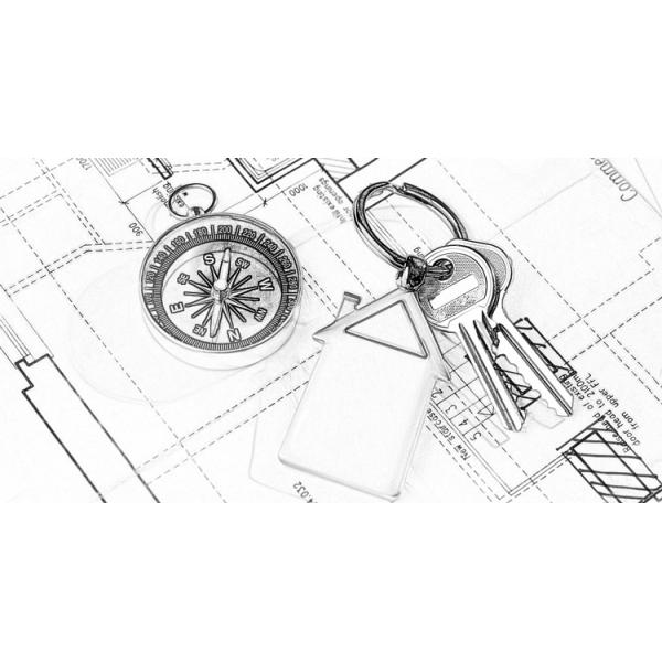 Best Quality Fashion Cartoon Vernier Caliper Keychain Mini Metal Keyholder Tool Keyring