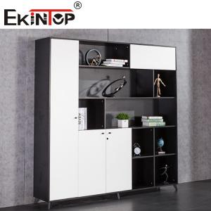 Quality 4 Drawer Lateral Fireproof File Cabinet Wood Bookshelf For Office Furniture wholesale