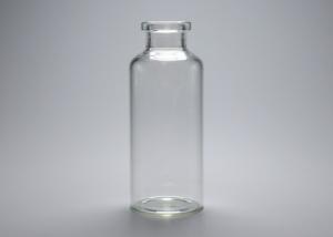 China Medicinal Lucid 30ml Crimp Top Multi Use Borosilicate Tubular Glass Vial on sale