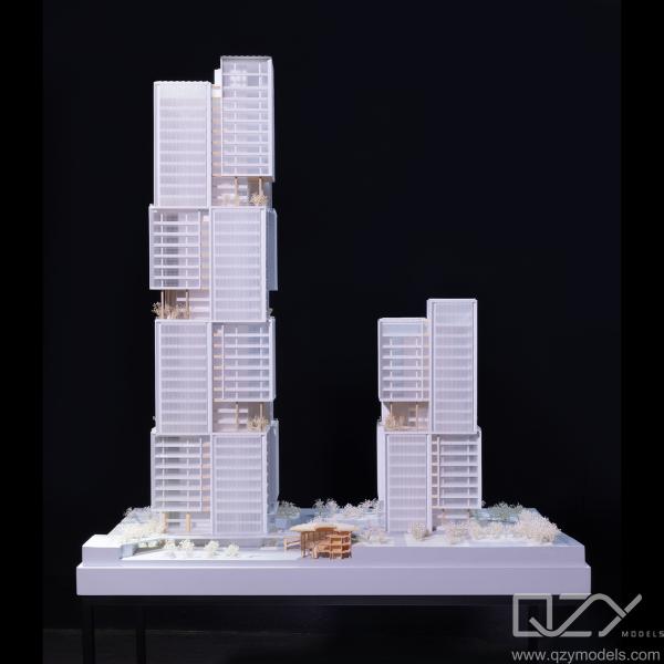 Aedas 1/200 Shenzhen Longgang Ecological Intelligence Valley Architectural