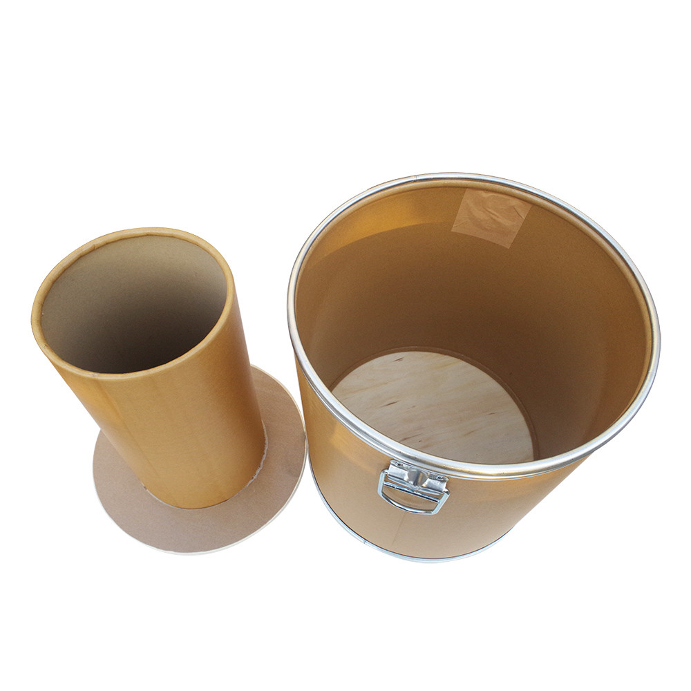 280g Kraft Paper Core Welding Wire Drum Custom Fiber Drum With Lid