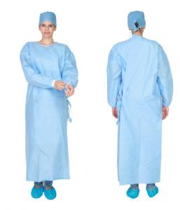 China Sterile Surgical Isolation Patient Disposable Isolation Gowns Medical Clothing on sale