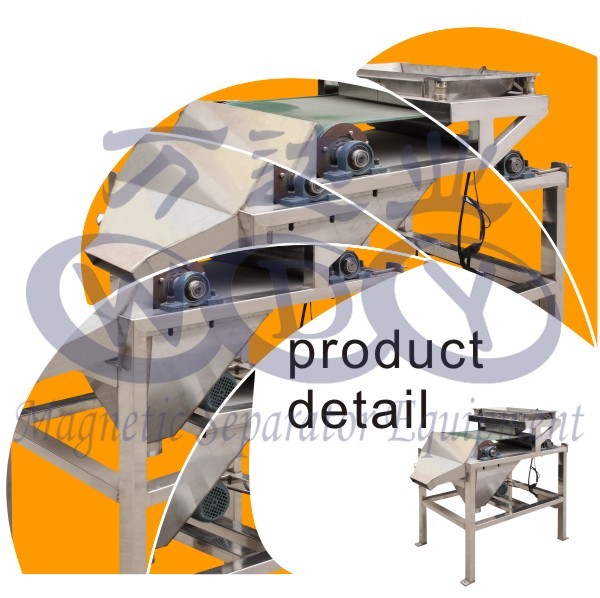 Belt Type Wet High Intensity Magnetic Separator Single - Layer