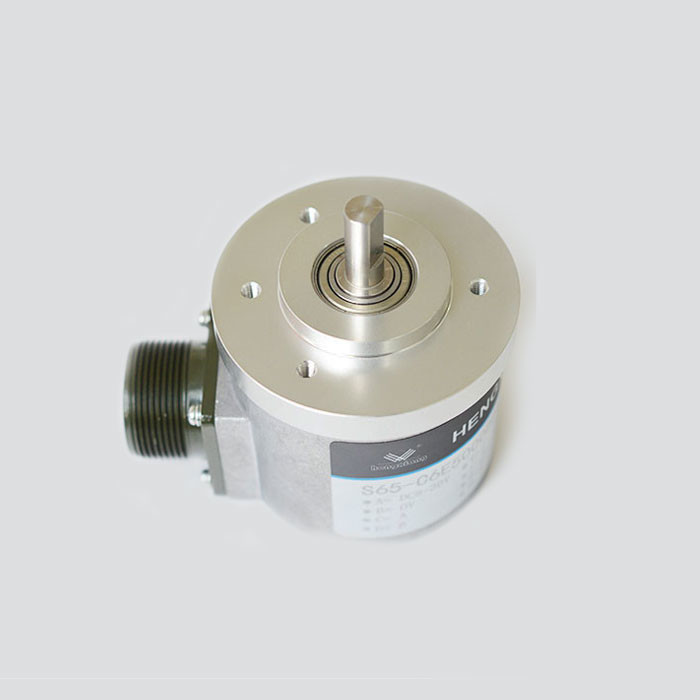 Quality 23040 Ppr 53mm Thickness Optical Rotary Encoders With Solid Shaft wholesale