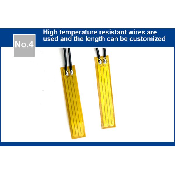 High Temperature Resistance Flexible Film Polyimide PI Heating Pad Heater