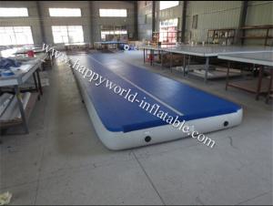 Quality inflatable air track gymnastics , tumble track inflatable air mat , tumbling air track wholesale