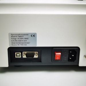 320-1020nm Wavelength Range Spectrophotometer with Solid Silicon Photodiode