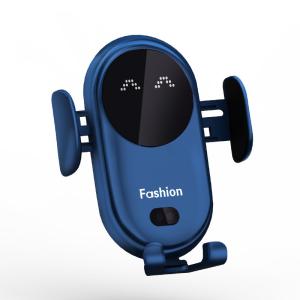 Quality 15W Qi Fast Car Mount Wireless Charger Gravity Auto Clamping wholesale