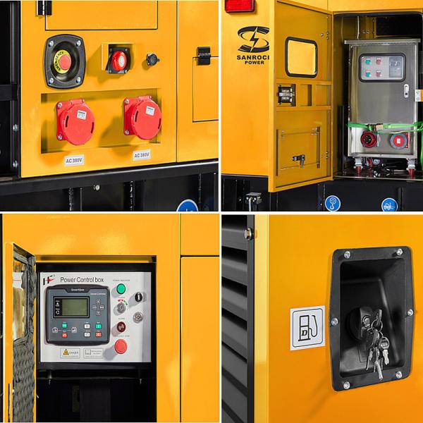 Diesel Engine Pump Set 2 Wheel Dry Priming Pump Firefighting Diesel Powered Water Pump