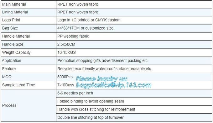 Shopping printing fabric insulated foldable bag, custom pp non woven bag tote bag, Wholesale Clothe Storage Non Woven Ba
