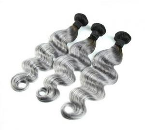 China Professional Remy Wet and Wavy Ombre Human Hair Extensions For White Girl on sale