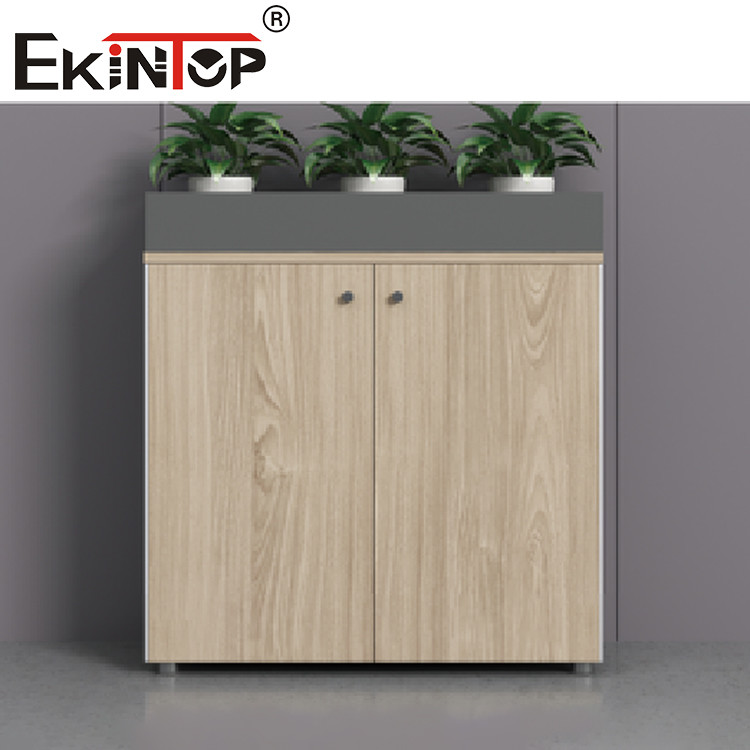 Wood 3 Drawer Fireproof File Cabinet Living Room Filing Cabinets