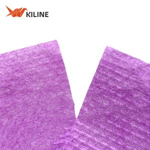 Quality Purple Disposable Kitchen Wiping Cloth Cleaning Towel Rolls Custom Logo wholesale