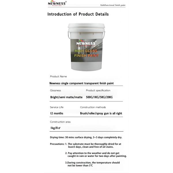 Semi-Matt Alkali-resistant Exterior Wall Sealing Topcoat for Long-lasting Performance