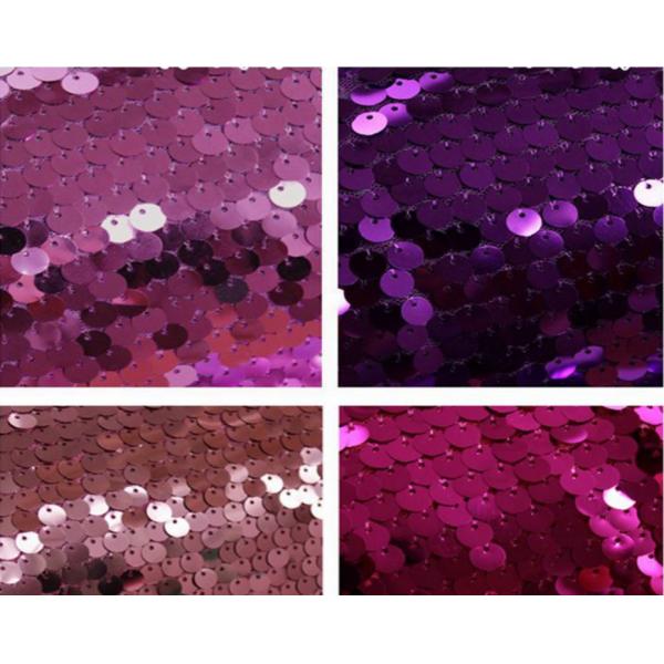 3mm Sequin Fabric in Different Color DIY Decoration Fashion Garment Fabric