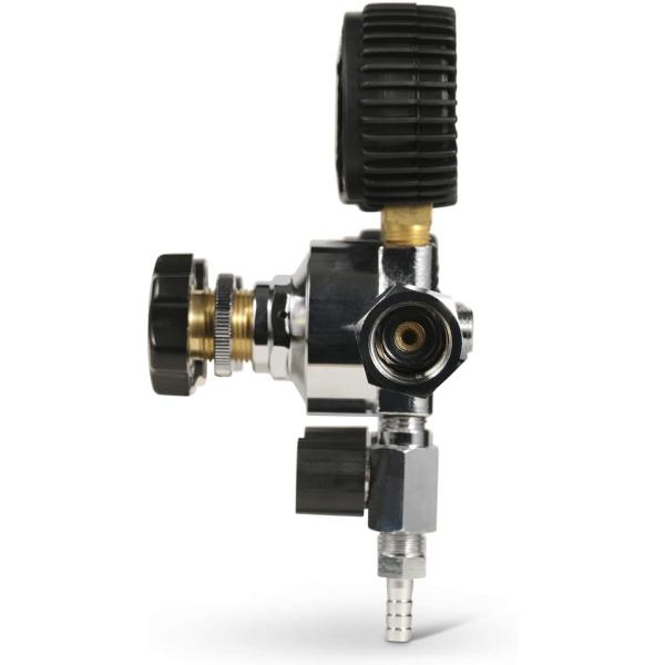 Thread Size W21.8 G5/8 Dual Gauge CO2 Draft Beer Regulator for Beer Keg and CO2 Tank