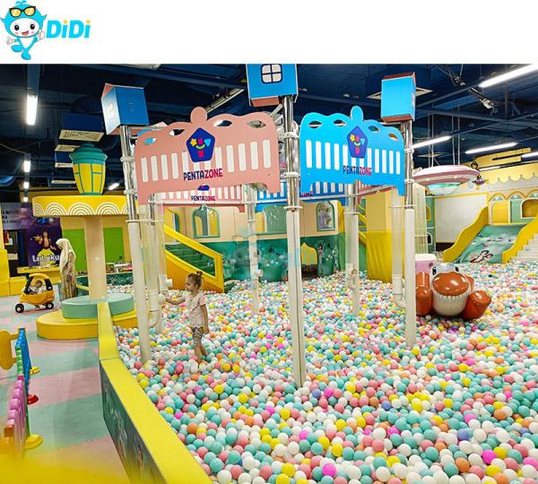 Commercial Amusement Park Facilities Interactive Inflatable Children'S Soft