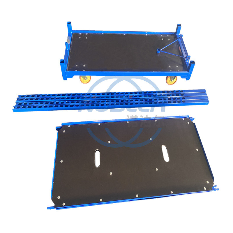 High End Spray Plastic Danish Trolley Standard Container Size 1350mm