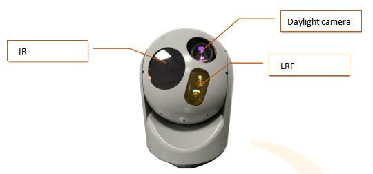 Cheap 2 - axis 4 - gimbal Air - borne Electro Optical Sensor System For Surveillance and Tracking for sale