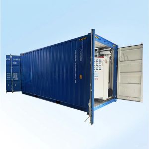 Quality 50T/Day Contanerized Seawater Desalination Equipment With Reverse Osmosis Technology wholesale