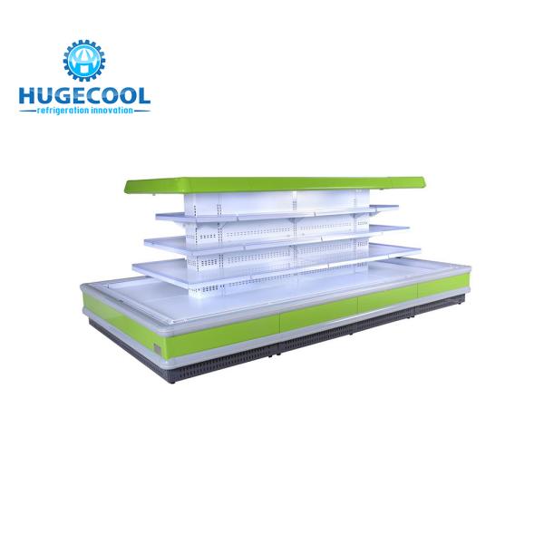 R404a Supermarket Multideck Display Fridge Electric Defrost For Commercial