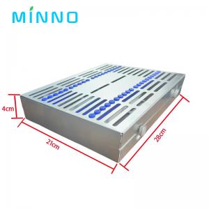 China Dental Autoclavable Surgical Sterilization Box Stainless steel on sale