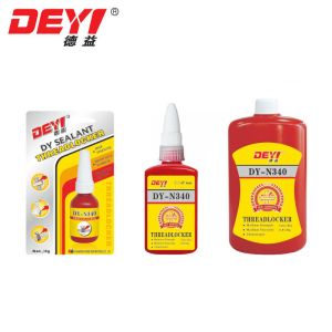 Quality Little Yellow Liquid Glue With Low Viscosity Threadlocker Adhesive wholesale