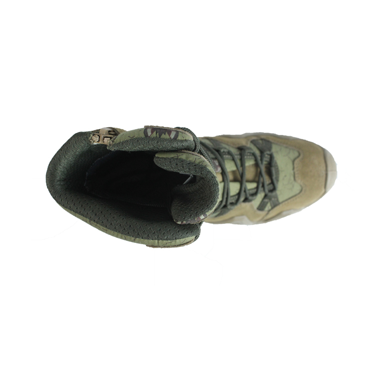 Mid Calf Combat Boots With Durable PUPU Outsole For Outdoor Adventures