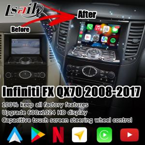 China INFINITI QX70 FX35 FX37 HD screen upgrade wireless carplay android auto IT06 on sale