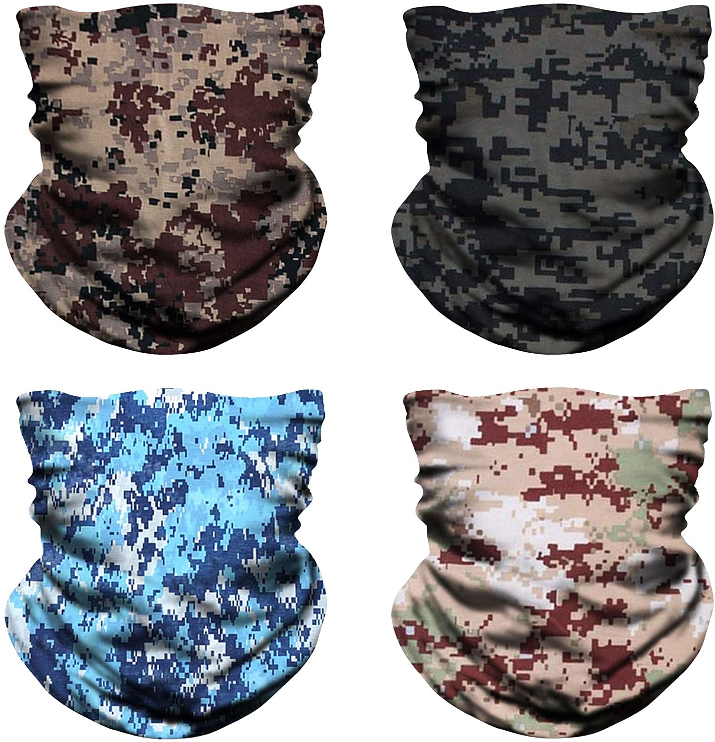Custom Thor Flamingo Leopard Multicolor Spandex Neck Gaiters
