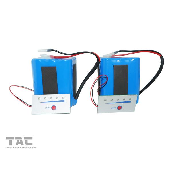 11.1V 6.6Ah LiFePO4 Batteries Pack with Electronic Display for UPS