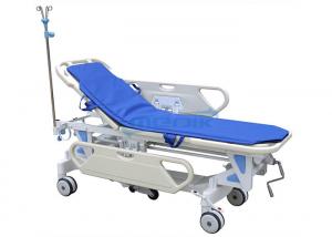 Quality Single Crank Mechanical Patient Trolley, Manual Patient Transfer Stretcher wholesale