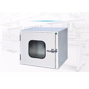 China SUS201 Static Cleanroom Pass Through Cabinet 850 x 500 x 1350mm on sale