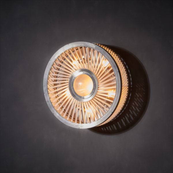 Modern Wall Sconce with 2700K Warm White Light and Iron Body for Customizable Hotel Bedside Lighting