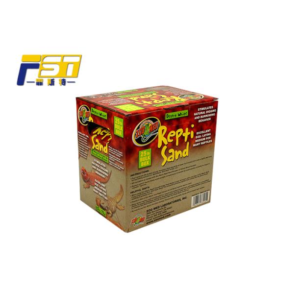 Handmade Decorative Kraft Small Carton Box Matt Lamination For Garments / Gifts