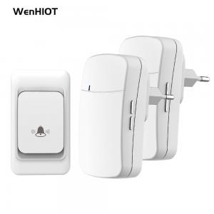 China Small Black Wifi Video Doorbell Smart Two Way Wireless Doorbell Camera on sale